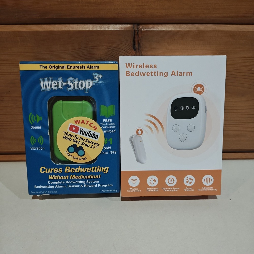 Wet Stop 3+ Helps  Bedwetting Enuresis Alarm Sensor & Wireless Bedwetting ZB4